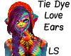 Tie Dye Love ears