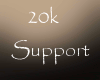 P; 20k Support