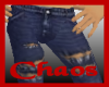 {C}Chaos Ripped Jean