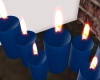 BLUE CANDLES