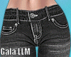 Cross flare jeans