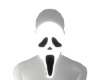 Glow ghost face mask