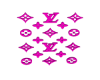 Pink LV Wall-Art