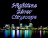 Nightime River Cityscape