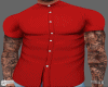 Muscled Shirt Red+Tattoo