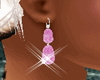 [UqR] pink earrings