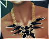 Onyx Eagle Necklace