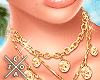 cz ★  Gold Necklace