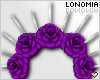 Violet Rose Crown