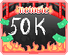 50K Support Sticker