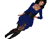 ~S~ Blue Gypsy Dress