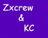 Zxcrew & KC pose 2