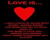 Love Is...Sticker