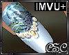{CSC} Peacock Nails Blue