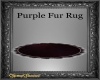 Purple Fur Rug