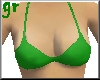 gr green bikini top