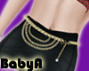 ! BA Gold Chain Belt