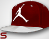 S. Red Hoop Snapback