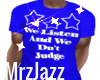 WLAWDJ BLUE TEE