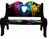 Artistic Heart Couch