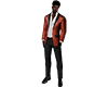 KL CEO red black suit
