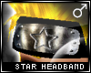 !T Star headband [M]
