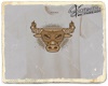 WHITE BROWN BULL TEE