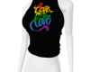 NIX BLK PRIDE TOP