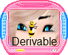 !D Bee on my face!