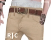 R|C  Casual Pants Brown