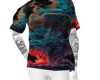S- Color Smoke T-Shirt