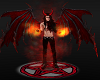 Red Wings Goth Demon Fire