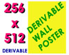 DERIVABLE wall poster