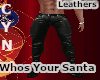Whos Your Santa Leathers