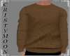 *CM*SHANE SWEATER-BROWN