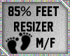 85% Foot Scaler