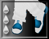 (I) White & Blue Shoes