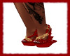 Party Diva Red Wedges