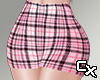 Pink Plaid Skirt RL