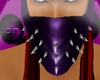 (dp) Spiked Mask Purp M