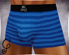 Mens Boxers Stripe DkBlu