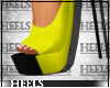 !H! WB Yellow Heels