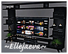 Lux Shelves TV Black