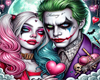 Harley & Joker cutout