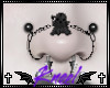 K! lil ghosty nose chain
