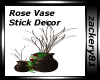 Rose Vase & Decor NEW