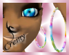 ¤C¤ Rainbow Hoop earring