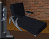 Grey/Black Lounge Chair