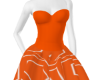 (SP) Orange Geo Gown