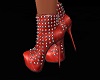 Ankle Red spikes